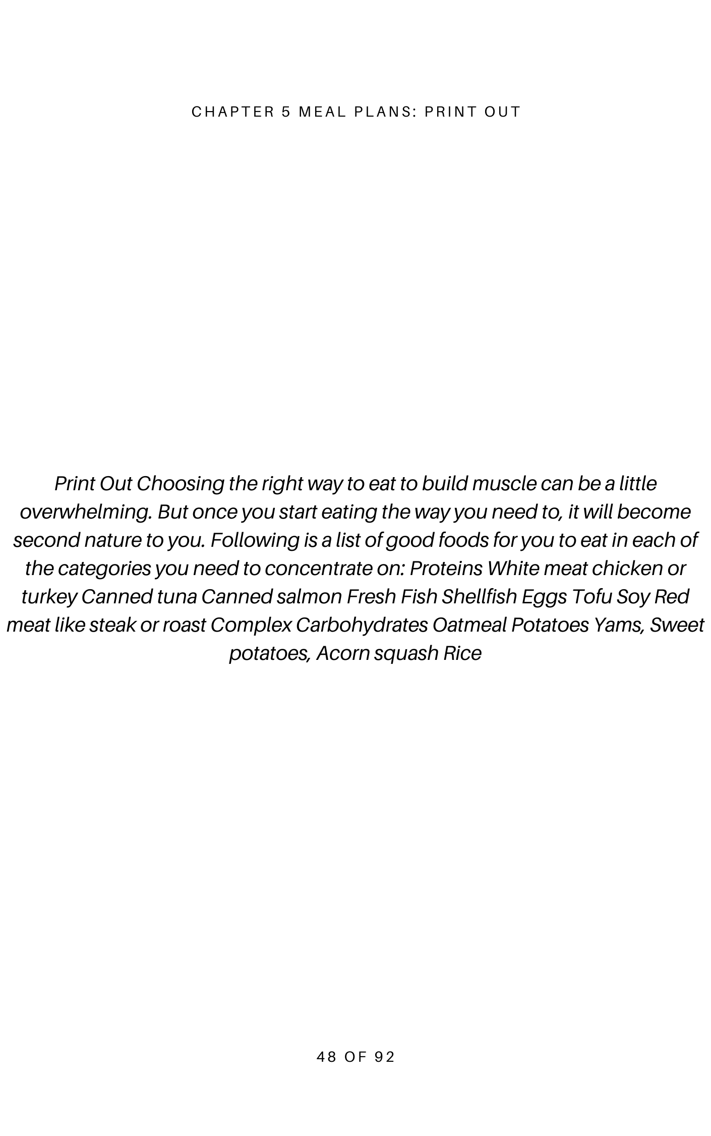 Muslce growth Ebook